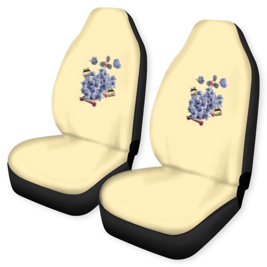Discover Happy Lemmings Tabodi and Grizzy Car Seat Covers