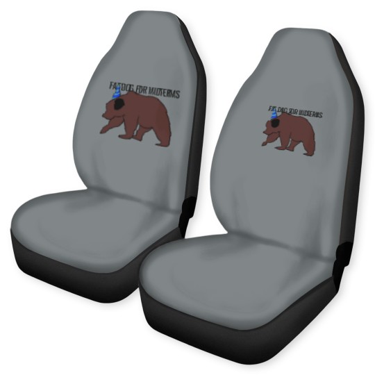 Discover Fat dog for midterms Car Seat Covers