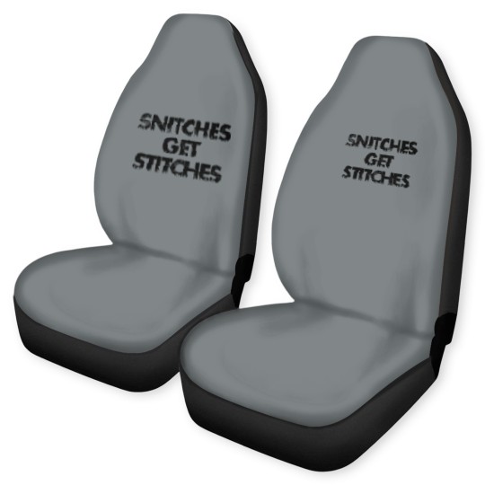 Discover Snitches get Stitches - Snitches Get Stitches - Car Seat Covers