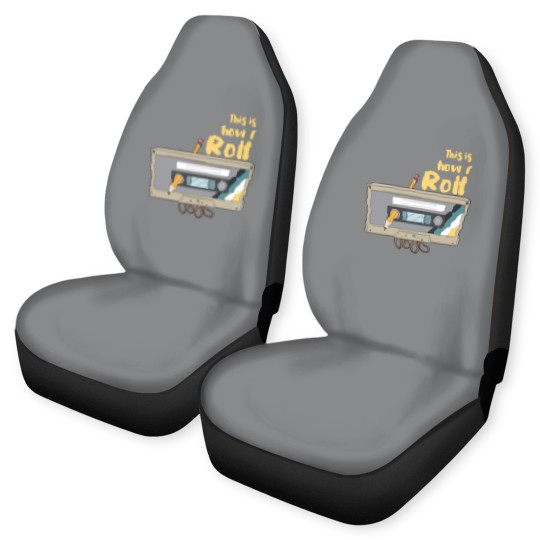 Discover Cassette Tape Classic 80s 90s - Cassette Tape - Car Seat Covers