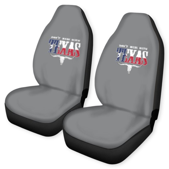 Discover Don t Mess With Texas Car Seat Covers