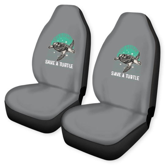 Discover Sea Turtle Turtles Hawaii Ocean Sealife Gift Car Seat Covers