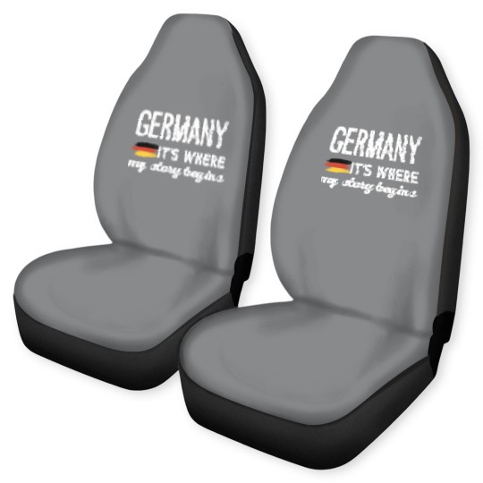 Discover Germany it is where my story begins germany Car Seat Covers