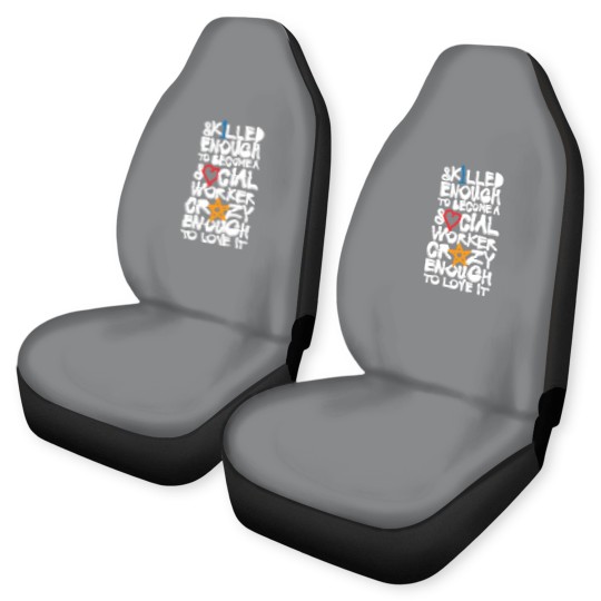 Discover Skilled Social Worker Car Seat Covers