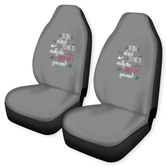 Discover Funny Christmas XMAS Women Men Couples Christmas Car Seat Covers