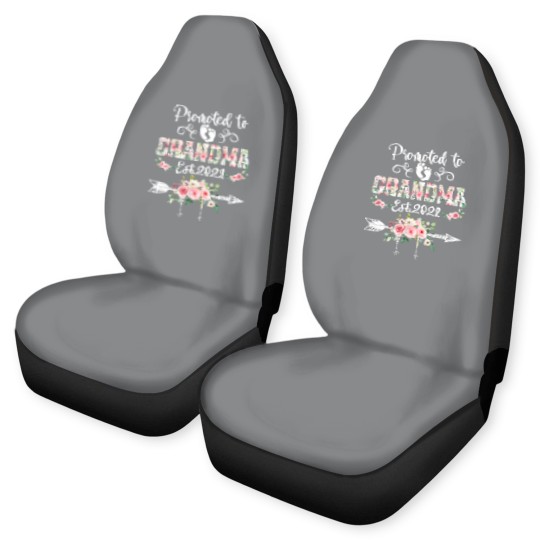Discover Promoted To Grandma Floral Leveled Up To Grandma Car Seat Covers