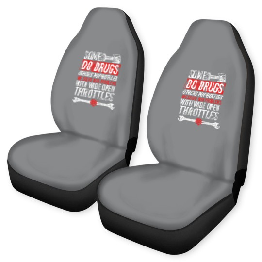 Discover Wide Open Throttle Car Seat Covers - Car or Truck Racing Car Seat Covers