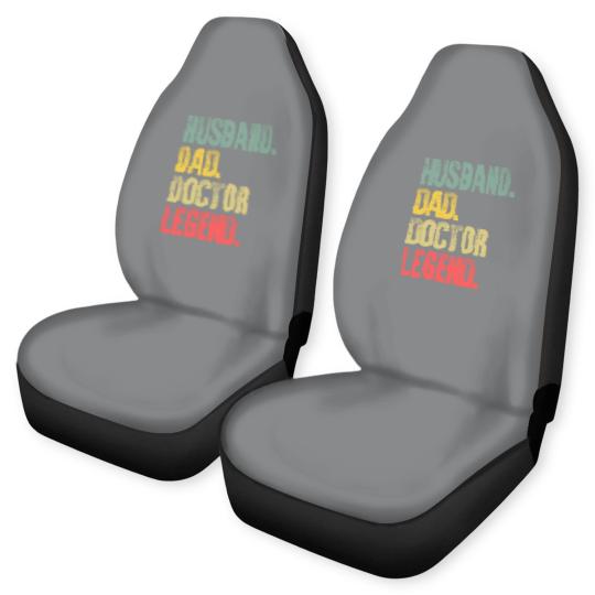 Discover Mens Funny Vintage Car Seat Covers Husband Dad Doctor Legend Retro Car Seat Covers