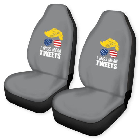 Discover Trump Father's Day Gas Prices I Miss Mean Tweets July 4th Car Seat Covers
