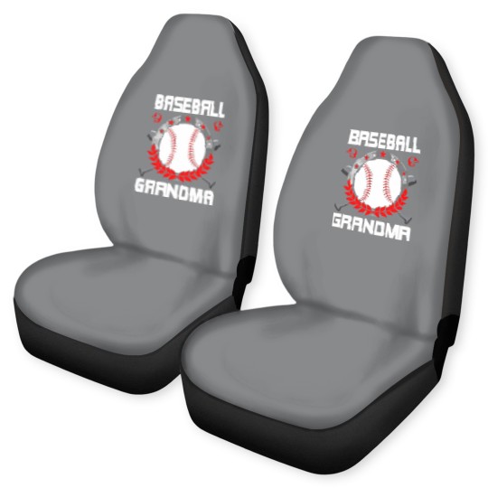 Discover Baseball Grandma Baseball Lover Car Seat Covers