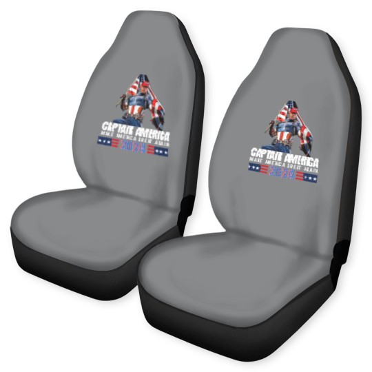 Discover Trump Make American Great Again 2024 Car Seat Covers