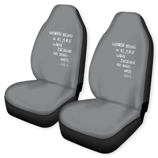 Discover Womens Equal Rights Women Rights Political Feminism Feminist Gift V-Neck Car Seat Covers