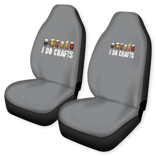 Discover I Do Crafts Home Brewing Craft Beer Drinker Homebrewing Car Seat Covers