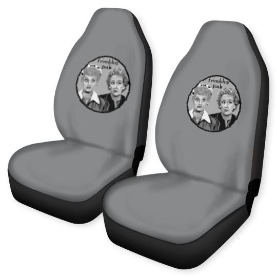 Discover Friendship Goals - Lucy And Ethel - Car Seat Covers