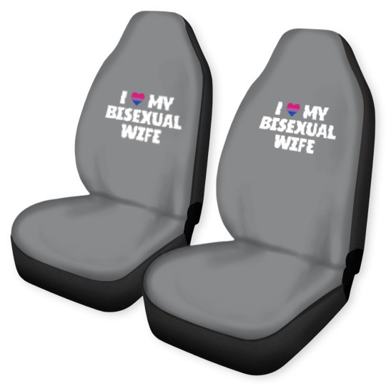 Discover Bisexual Pride - I Love My Bisexual Wife Car Seat Covers
