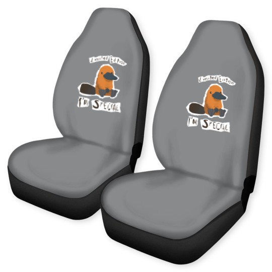 Discover  - I'm Special Platypus - Cute Weird Animal - Platypus - Car Seat Covers