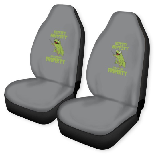 Discover hippity hoppity property get away from my property Car Seat Covers