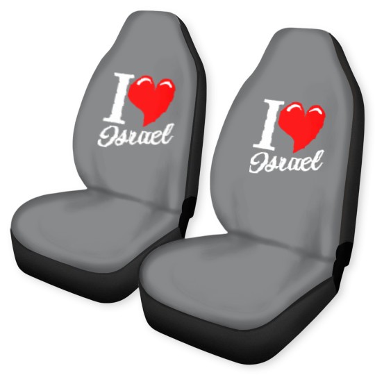 Discover I love Israel - Israel - Car Seat Covers