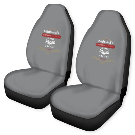 Discover Widow of a vietnam veteran and proud of him Car Seat Covers