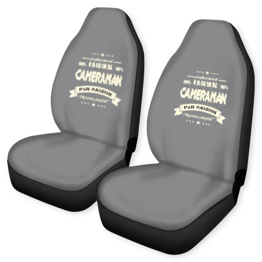 Discover Cameraman Original Car Seat Covers