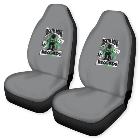 Discover Death Row Records Green Decoupage Car Seat Covers
