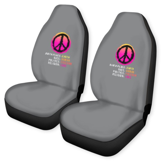 Discover Birthplace Earth-Race Human-Equality Car Seat Covers