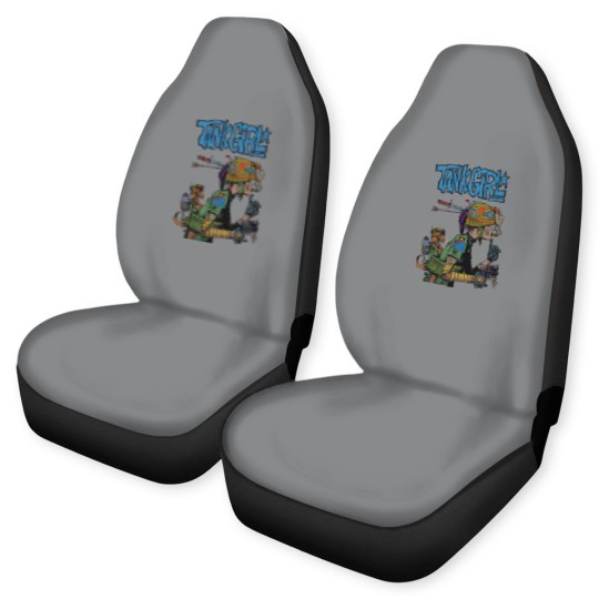 Discover Tank Girl Feminist Charlie Don't Surf Meme Car Seat Covers Funny Vintage Style  Car Seat Covers