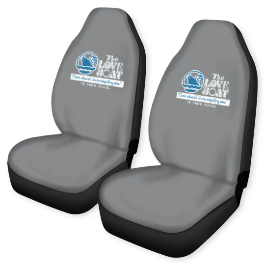 Discover The Love Boat, distressed - The Love Boat - Car Seat Covers