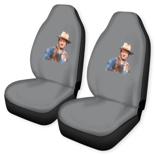 Discover John Wayne "The Duke" - Watercolor - John Wayne - Car Seat Covers