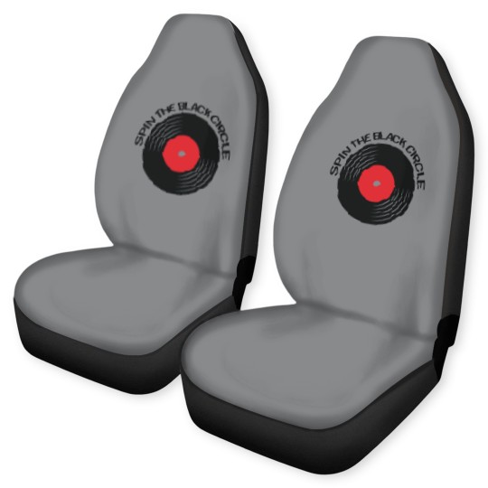 Discover Spin the black Circle - music lover quote - Spin The Black Circle - Car Seat Covers