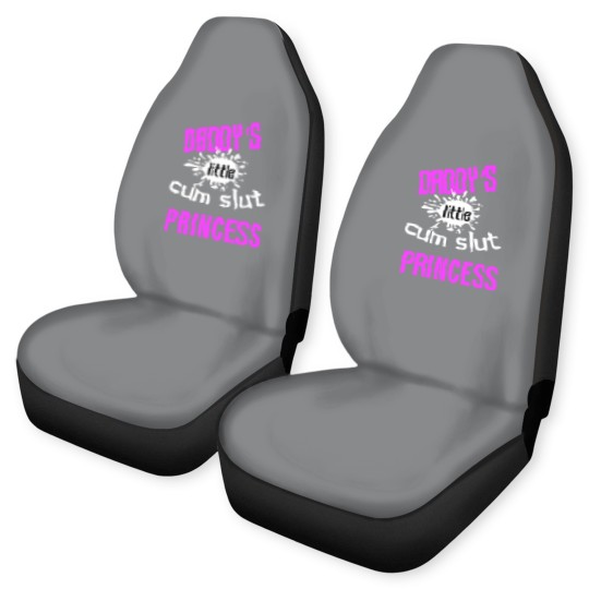Discover Daddy's Little Cum Slut Princess Car Seat Covers