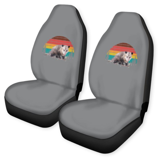Discover Vintage Retro Possum Lovers Car Seat Covers