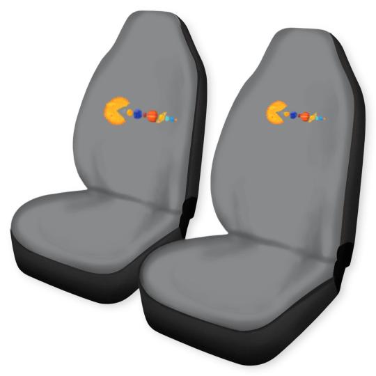 Discover Pacman Eating Planets - Pacman - Car Seat Covers