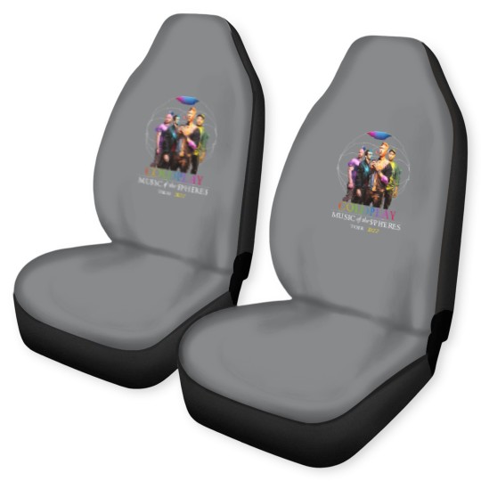 Discover Hot 2022!!! Coldplay Music of The Spheres Car Seat Covers, Coldplay Tour 2022 Car Seat Covers, Coldplay Tour Car Seat Covers, Coldplay Car Seat Covers