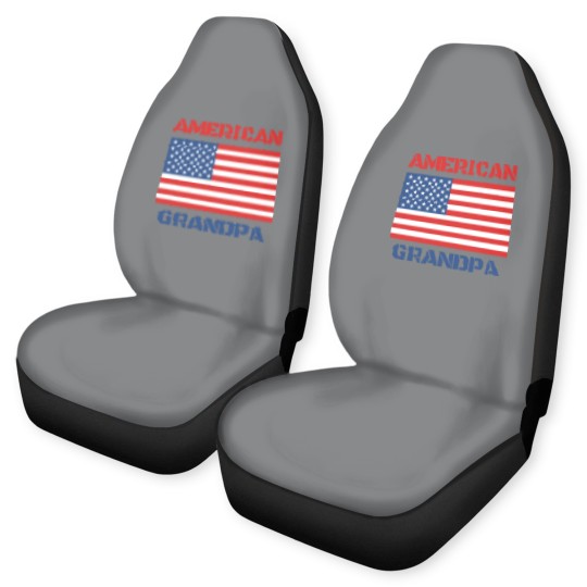 Discover American Grandpa Car Seat Covers
