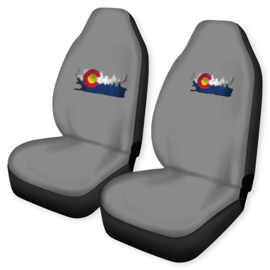 Discover Cute Family Gift Colorado State Flag Car Seat Covers