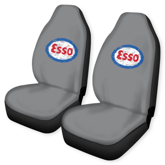 Discover Vintage distressed Esso logo - Auto Racing - Car Seat Covers