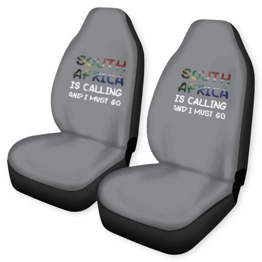 Discover South Africa is calling and I must go - South Africa - Car Seat Covers