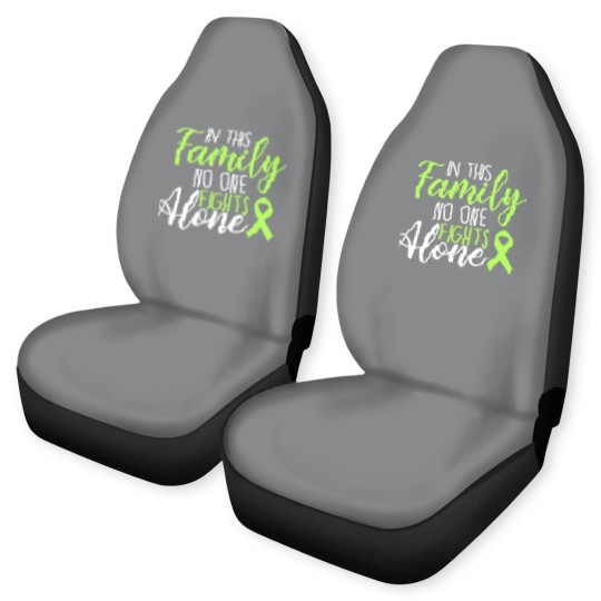 Discover Family Lymphoma Cancer Support no one Fight Alone - Lymphoma Cancer Support - Car Seat Covers