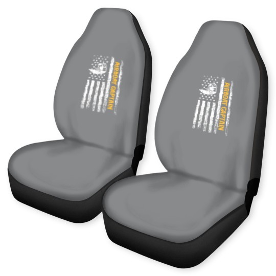 Discover Airboat American Flag, airboating Car Seat Covers