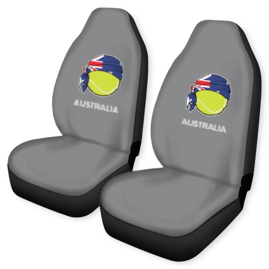 Discover Australia Mens Tennis Top for Australian players, Car Seat Covers