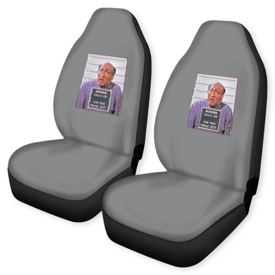 Discover Uncle Leo Mugshot - Seinfeld - Car Seat Covers