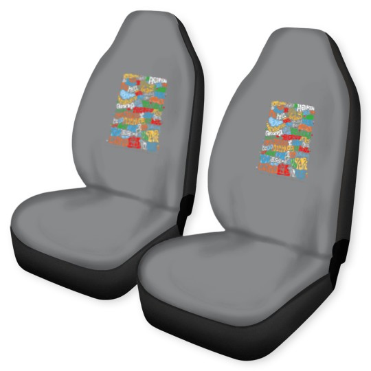 Discover Lennon Imagine Quote Car Seat Covers