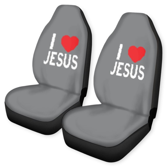 Discover I LOVE JESUS Car Seat Covers
