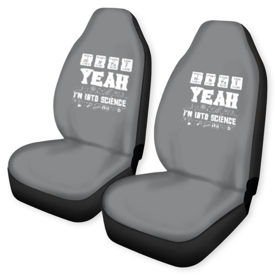 Discover Yeah I m Into Science hen Lover Element Table Car Seat Covers
