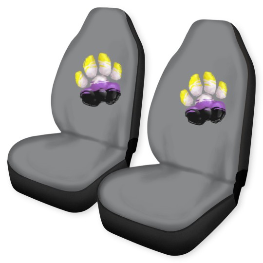 Discover Non Binary - Wolf Paw Car Seat Covers