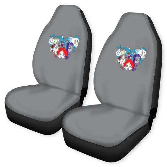 Discover Ruby Gloom heart Car Seat Covers