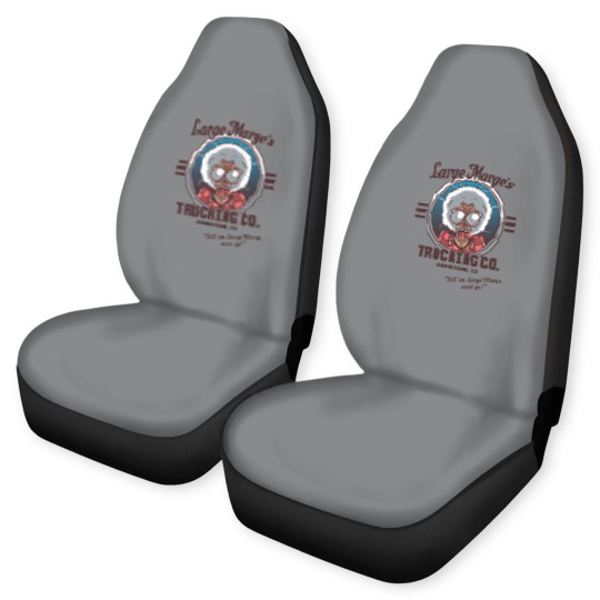 Discover Large Marge's Trucking Co. - Pee Wee Herman - Car Seat Covers