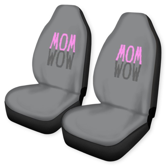 Discover Mom Wow Kids Super Power Mothers Day Gift Car Seat Covers
