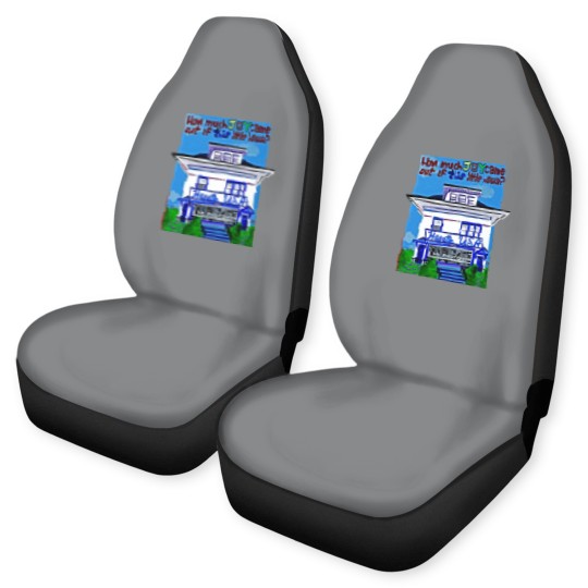 Discover The Motown House - Record Label - Car Seat Covers